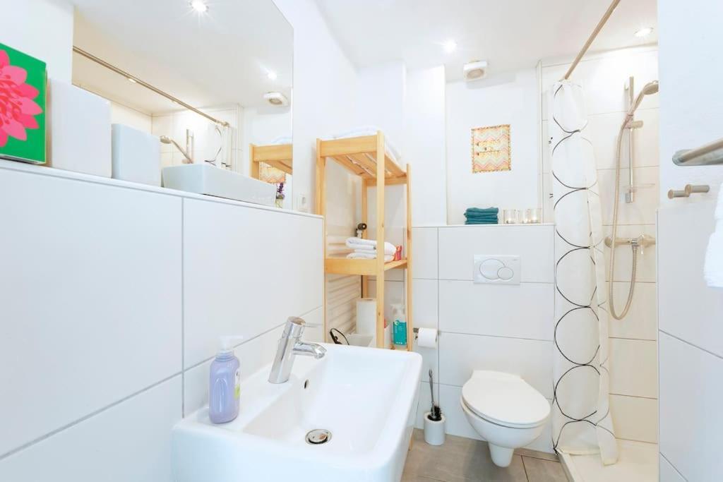 Gute Lage, 3 Raeder, Gruen, Familien Apartment Trier Luaran gambar